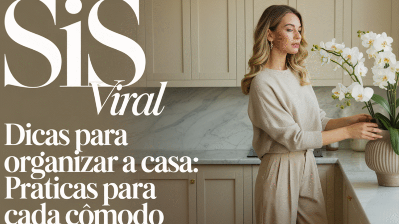 Dicas para Organizar a Casa: Práticas para Cada Cômodo