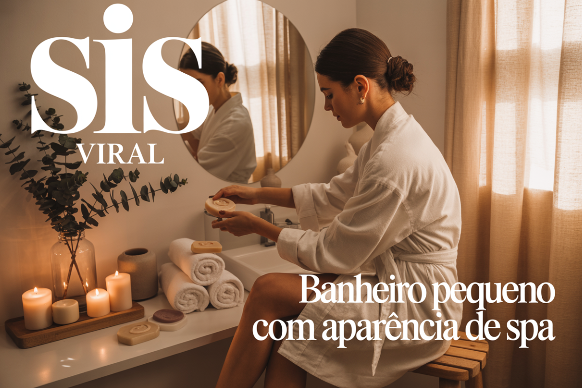 Banheiro Pequeno com Aparência de Spa? Sim, É Possível