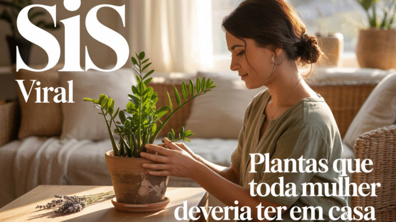 Plantas que Toda Mulher Deveria Ter em Casa