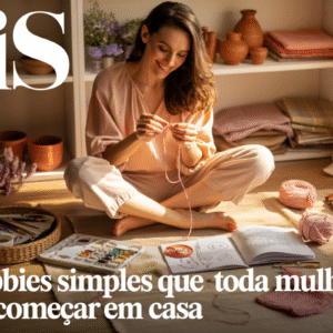 8 Hobbies Simples que Toda Mulher Pode Começar em Casa
