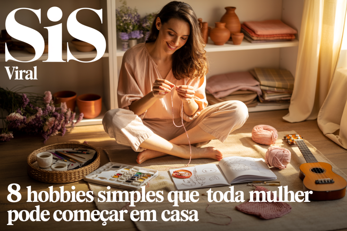 8 Hobbies Simples que Toda Mulher Pode Começar em Casa