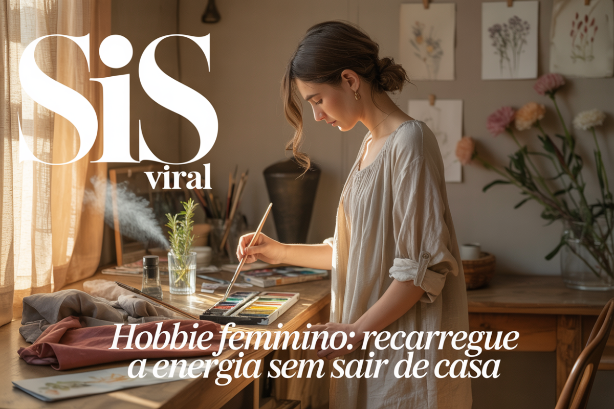 Hobbie Feminino: Recarregue a Energia Sem Sair de Casa