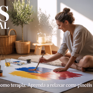 Pintura Como Terapia: Aprenda a Relaxar com Pincéis e Cores