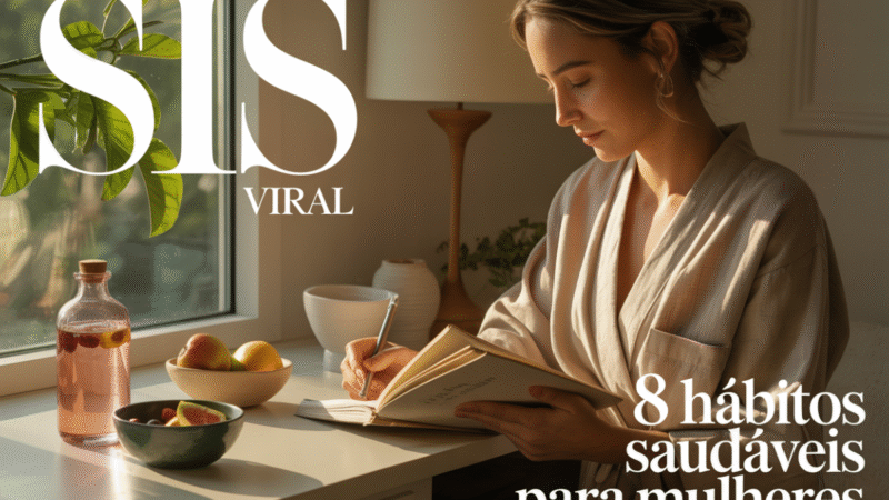 8 Hábitos Saudáveis Para Mulheres