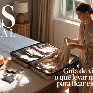 Guia de Viagem: O Que Levar na Mala Para Ficar Elegante