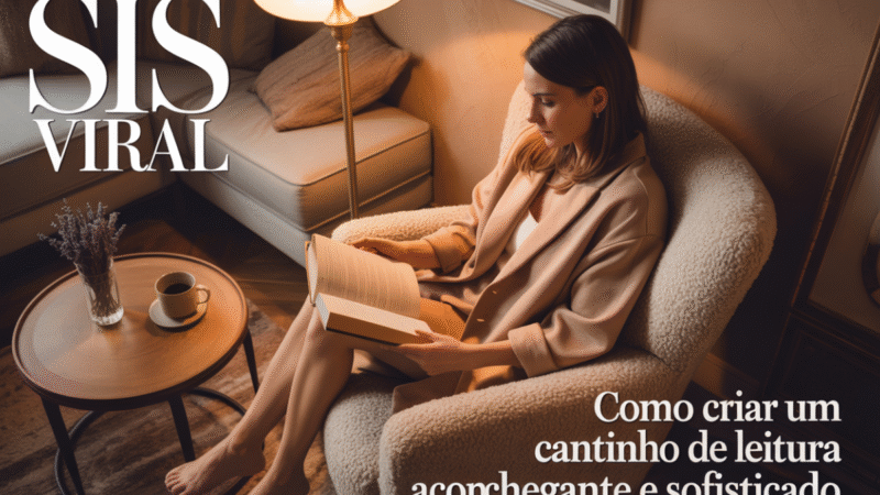 Como Criar um Cantinho de Leitura Aconchegante e Sofisticado
