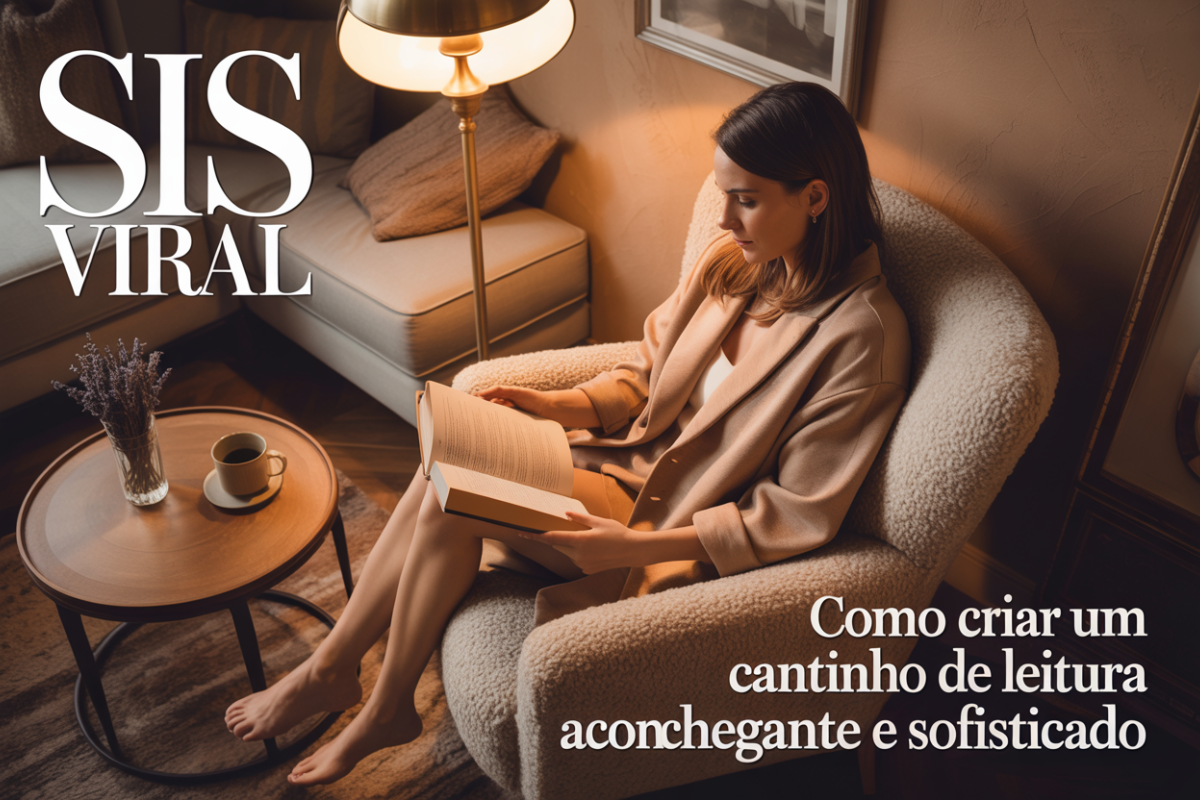 Como Criar um Cantinho de Leitura Aconchegante e Sofisticado